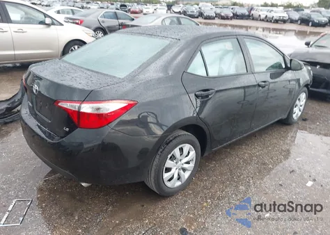 2016 Toyota Corolla Le from USA, damaged, VIN 5YFBURHEXGP482980